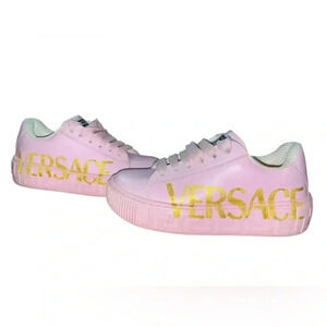 Versace kids logo sneaker